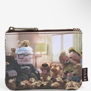 Loungefly Disney Pixar UP Portrait Coin Purse Carl with Puppies BNWT
